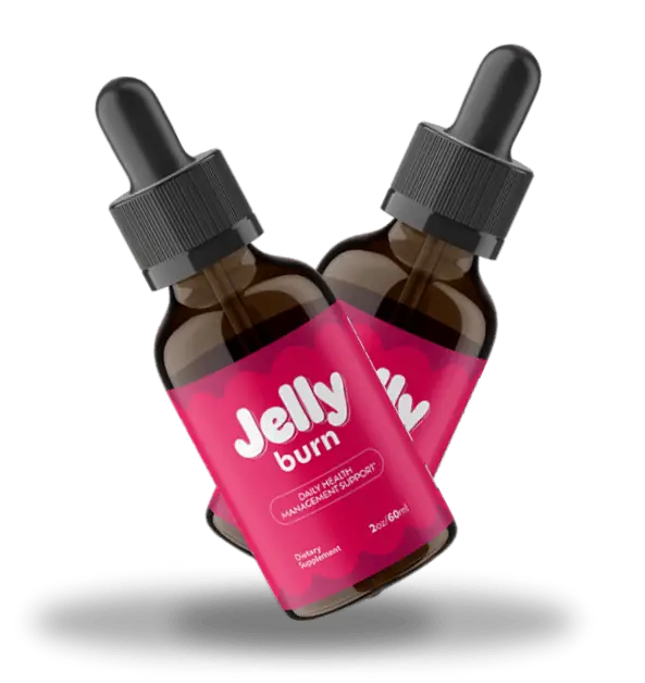 JellyBurn natural metabolism support drops for healthy fat burning